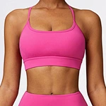 lightly padded sports bra